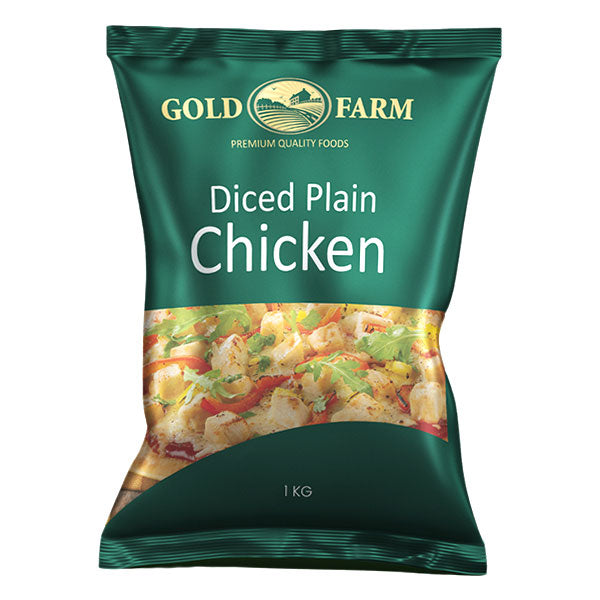Gold Farm Diced Plain Chicken 1kg @SaveCo Online Ltd