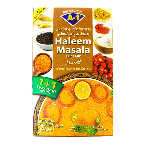 A-1 Haleem Masala Spice Mix 100g @SaveCo Online Ltd