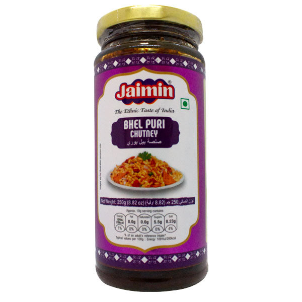 Jaimin Bhel Puri Chutney 250g@SaveCo Online Ltd