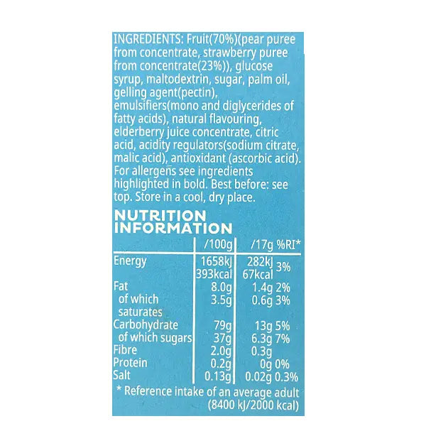 Kellogg's Fruit Winders Strawberry Rolls 5 x 17g @SaveCo Online Ltd