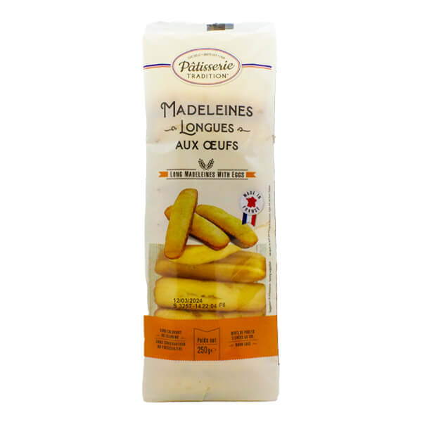 Patisserie Madeleines Longues 250g @SaveCo Online Ltd