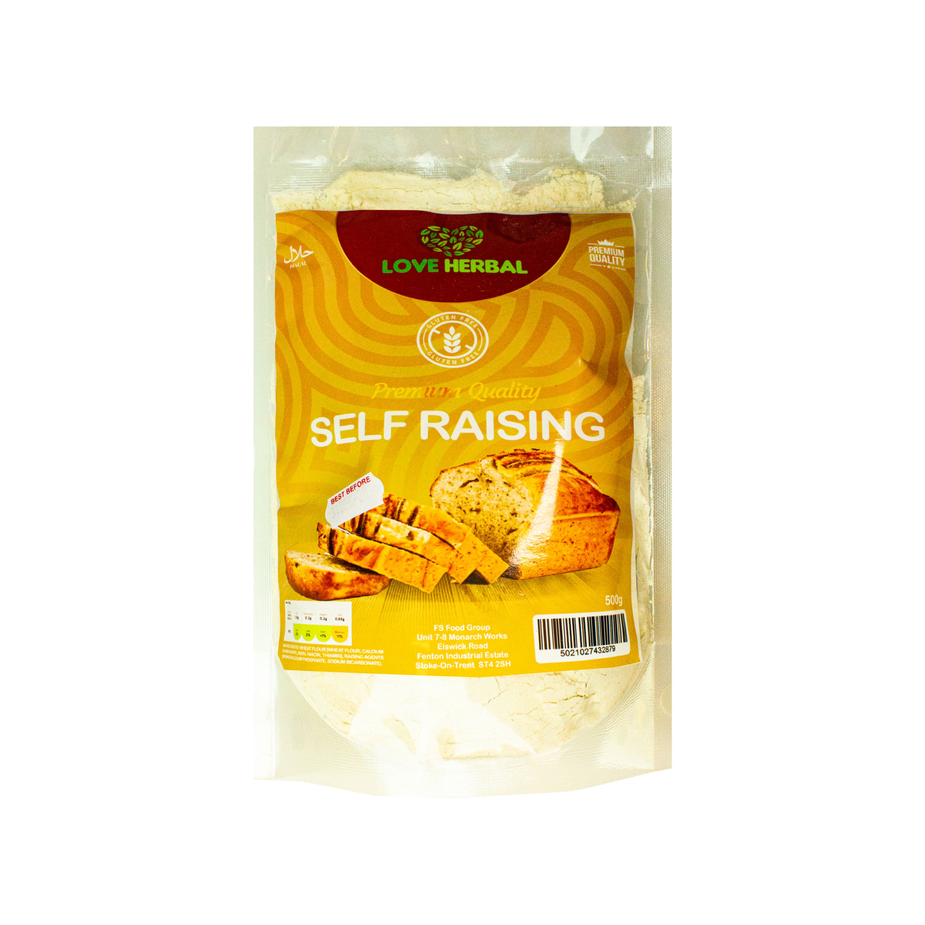 Love Herbal Self Raising Flour 500g @SaveCo Online Ltd