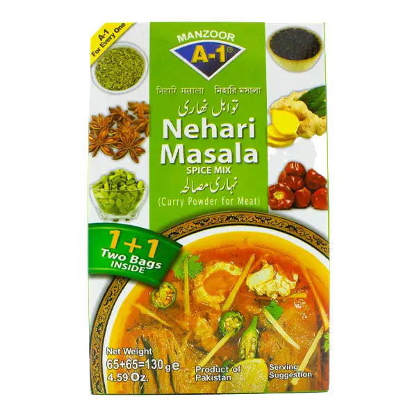 A-1 Nehari Masala Spice Mix 130g @SaveCo Online Ltd