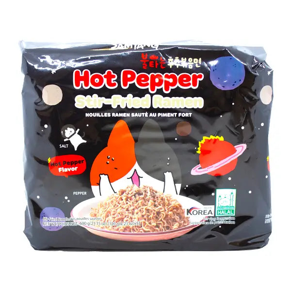 Samyang Hot Pepper Stir-Fried Ramen 600g @SaveCo Online Ltd