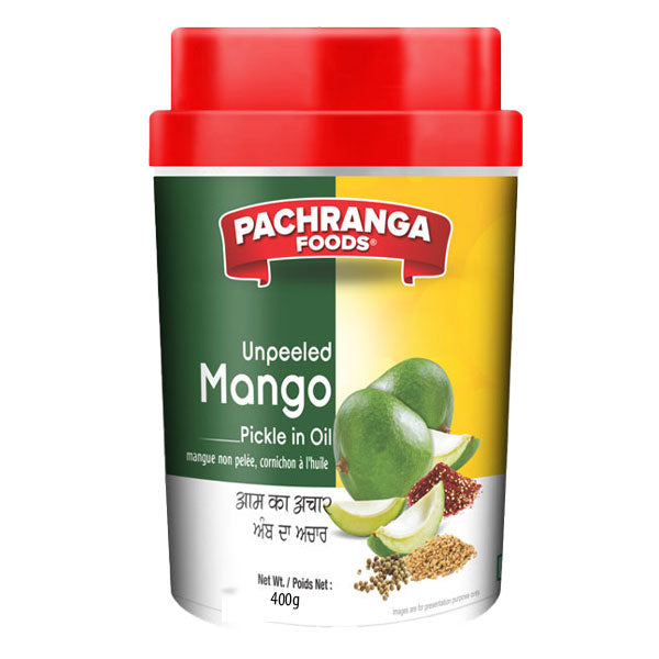 Pachranga Unpeeled Mango Pickle in Oil 400g @SaveCo Online Ltd