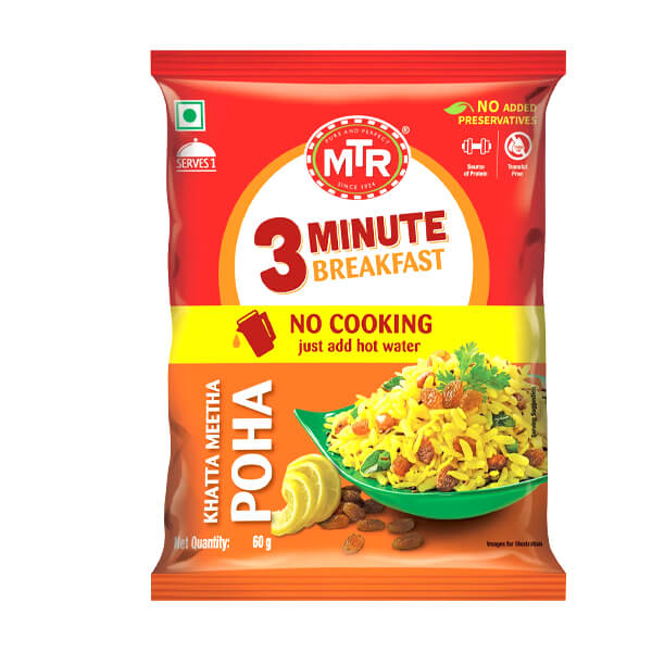 MTR Khatta Meetha Poha 160g @SaveCo Online Ltd