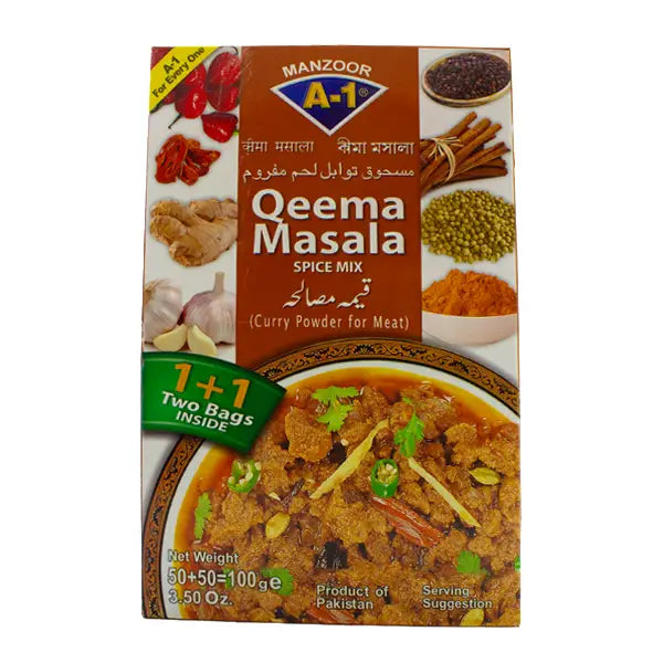 A-1 Qeema Masala Spice Mix 100g  @SaveCo Online Ltd