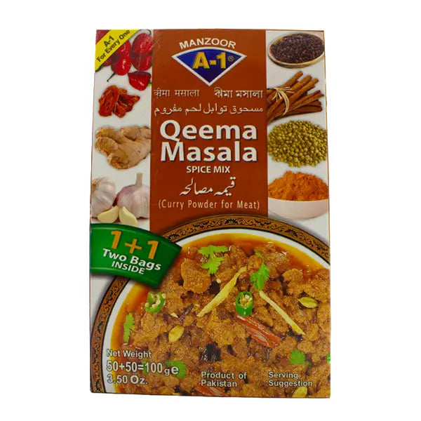 A-1 Qeema Masala Spice Mix 100g @SaveCo Online Ltd