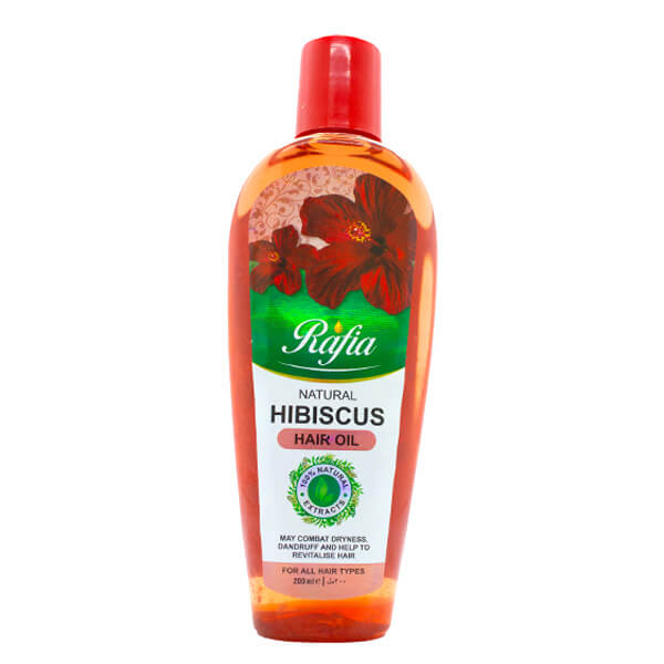 Rafia Hibiscus Hair Oil 200ml @SaveCo Online Ltd