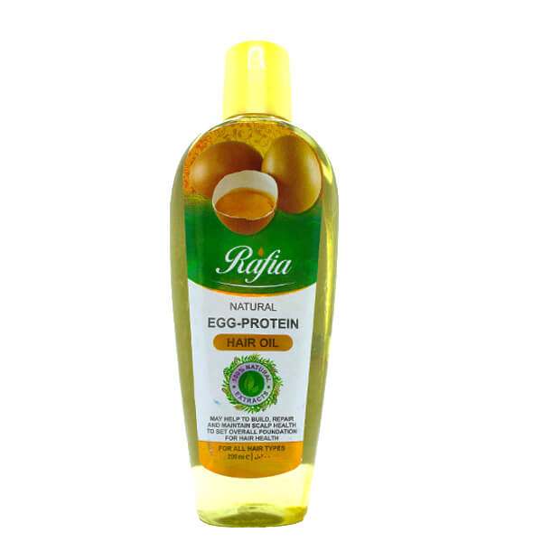 Rafia Egg Protein Hair Oil 200ml @SaveCo Online Ltd