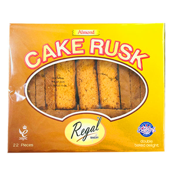 Regal Almond Cake Rusk 22 Pcs @SaveCo Online Ltd