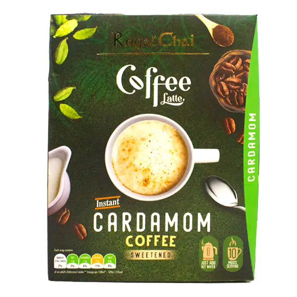 Royal Chai Latte Instant Cardamom Coffee Sachet Sweetened 180g @SaveCo Online Ltd