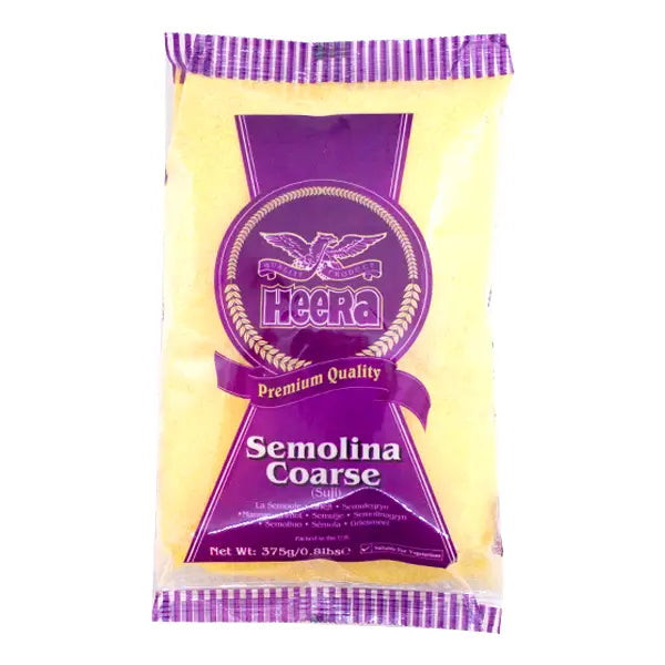 Heera Semolina Coarse 375g @SaveCo Online Ltd