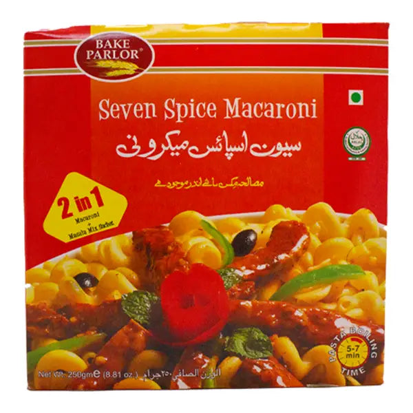 Bake Parlor Seven Spice Macaroni 250g @SaveCo Online Ltd 