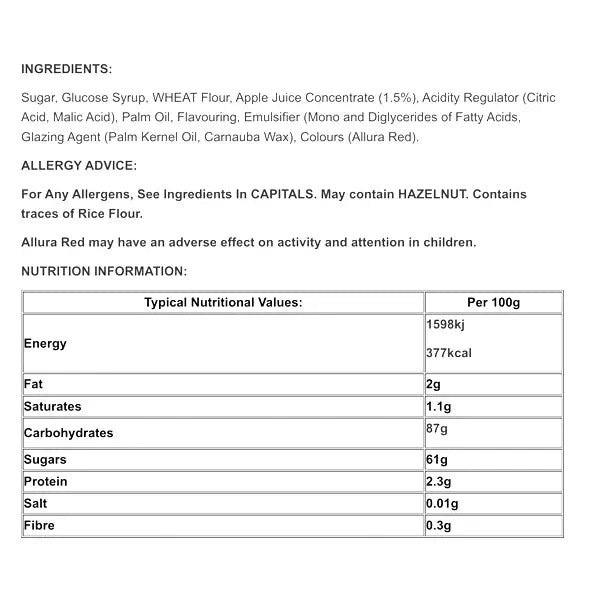 Sunshine Strawberry Twists Share Bag 120g @SaveCo Online Ltd