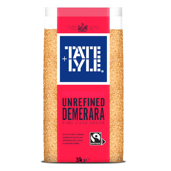 Tate & Lyle Unrefined Demerara Sugar 3kg @SaveCo Online Ltd