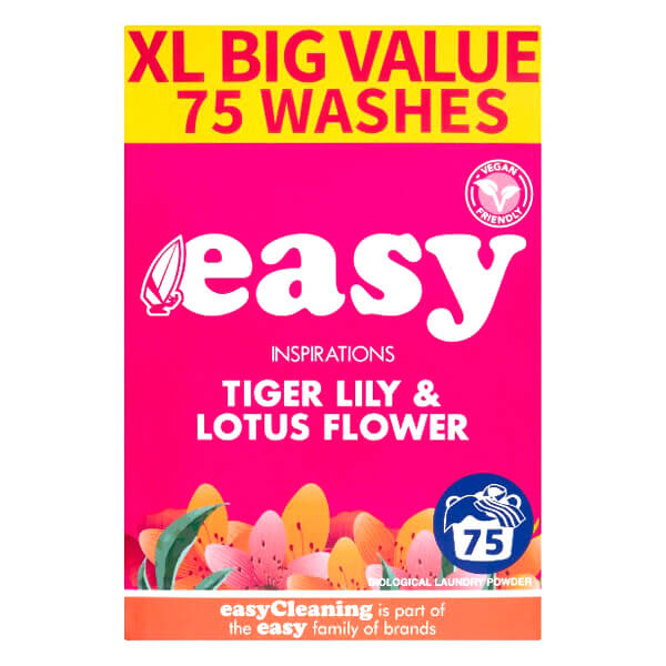 Easy Tiger Lily & Lotus Flower Washing Powder 75 Washes  @SaveCo Online Ltd