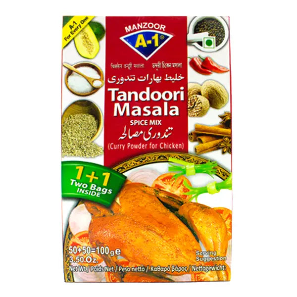 A-1 Tandoori Masala Spice Mix 100g @SaveCo Online Ltd