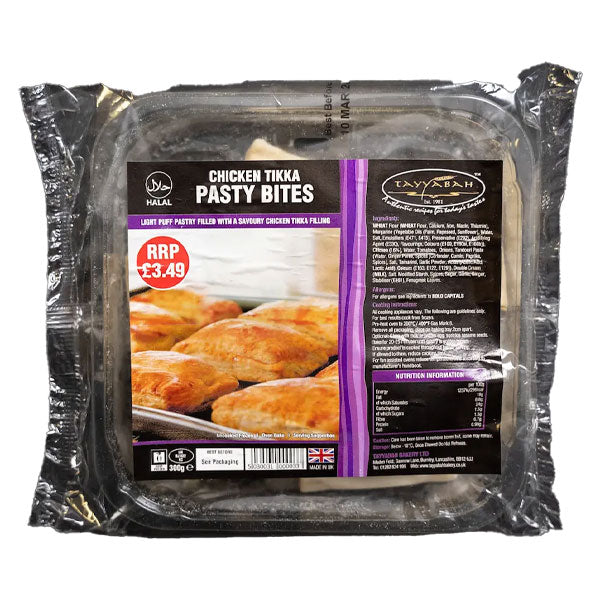 Tayyabah Chicken Tikka Pastry Bites 300g@SaveCo Online Ltd