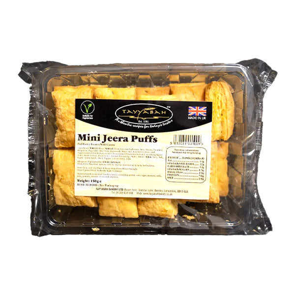 Tayyabah Mini Jeera Puffs 150g @SaveCo Online Ltd
