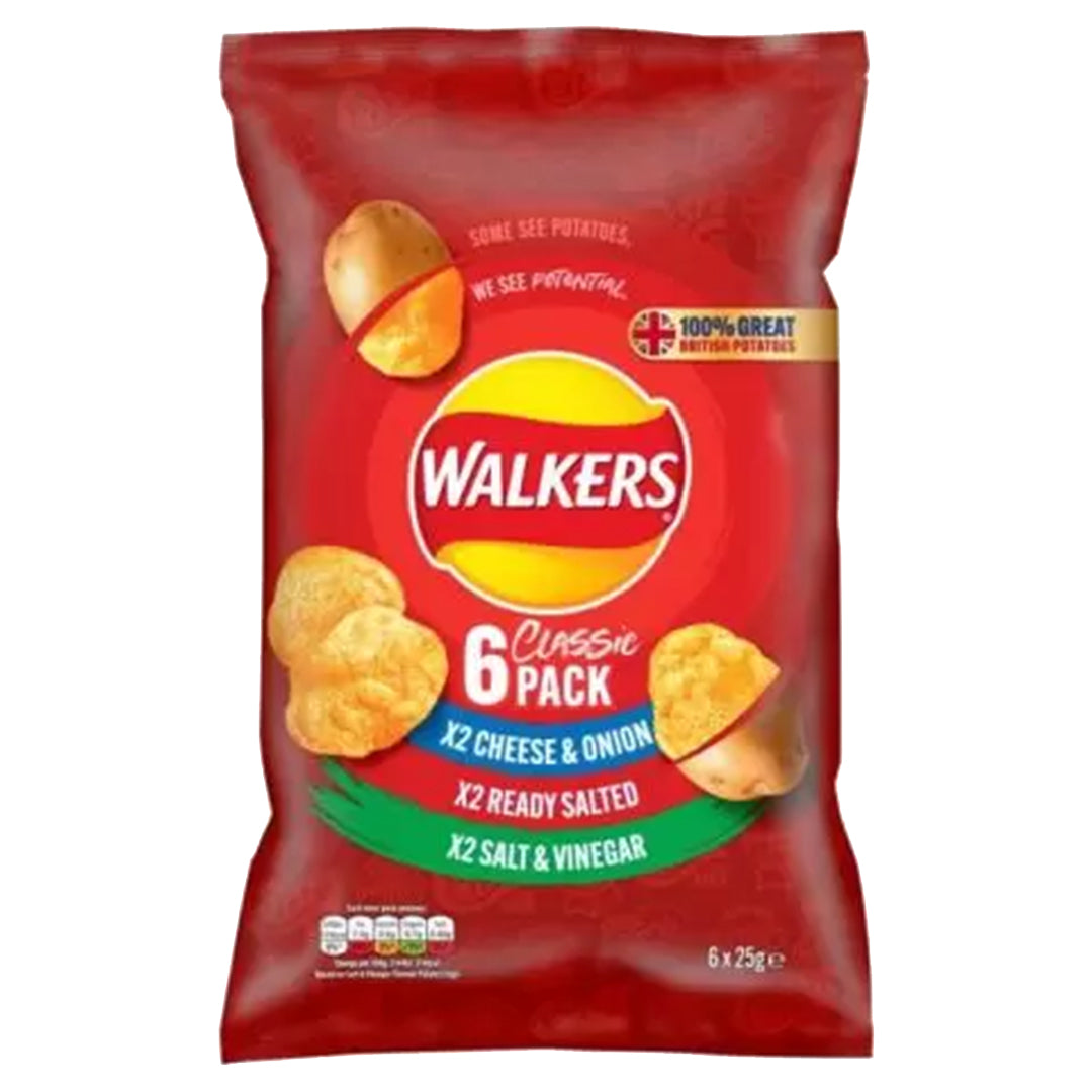 Walkers Classic Multipack (6pck) @ SaveCo Online Ltd