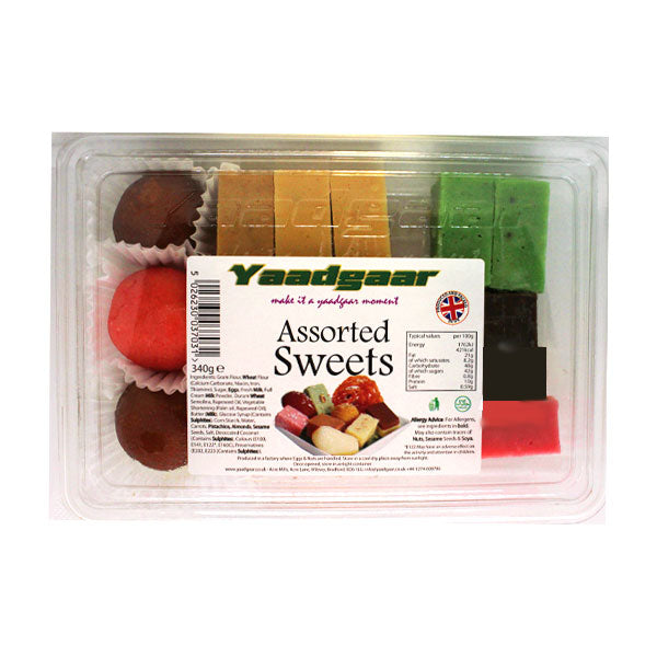 Yaadgaar Assorted Sweets (Mithai) 380g @SaveCo Online Ltd