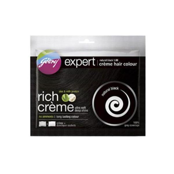 Godrej Hair Colour Natural Black 20g - SaveCo Online Ltd