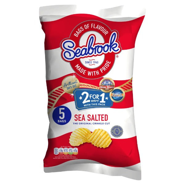 Seabrook Sea Salted Multipack (5pck)