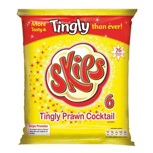 Skips Prawn Cocktail Multipack (6pck) @ SaveCo Online Ltd