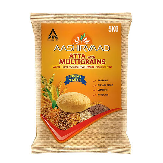 Aashirvaad Multigrain Atta 5kg, 10kg