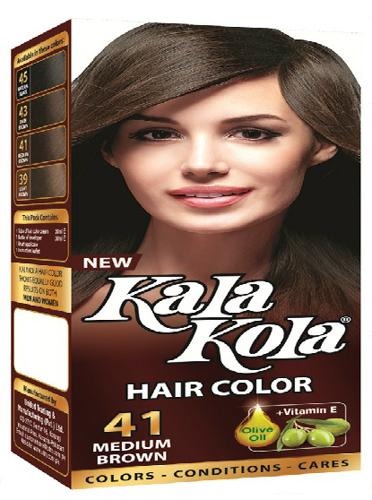 Alamgeer kala kola hair colour medium brown 50ml SaveCo Online Ltd