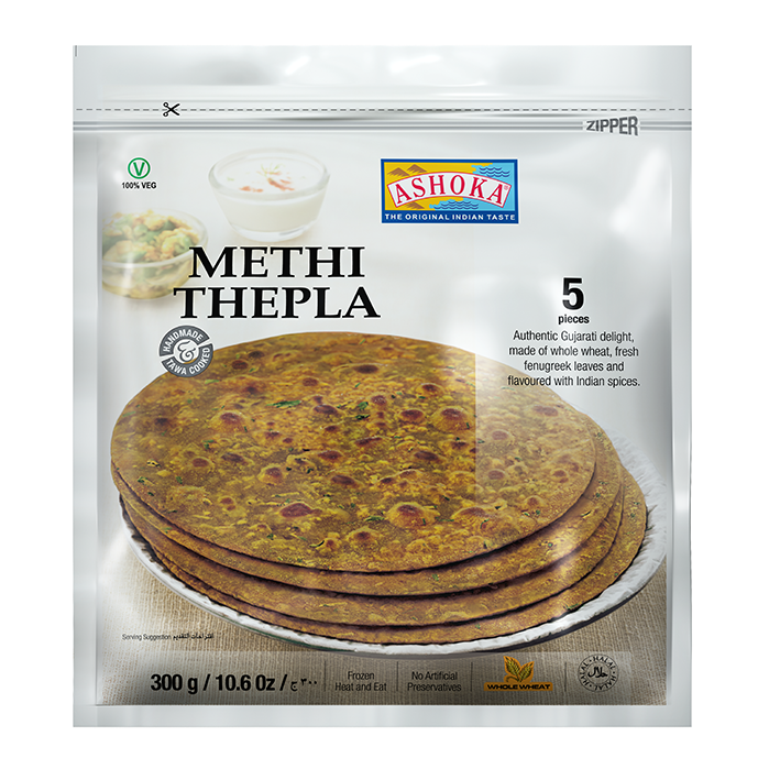 Frozen Ashoka Methi Thepla (5 pack)