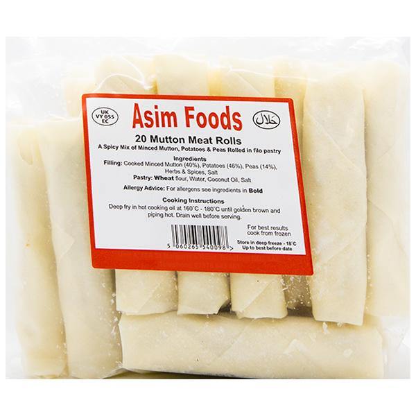 Asim Foods 20 Mutton Meat Rolls @ SaveCo Online Ltd