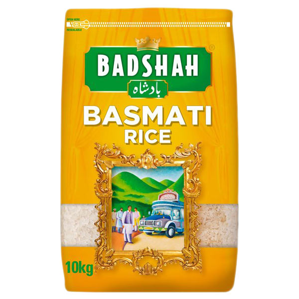 Badshah Basmati Rice 10kg @SaveCo Online Ltd