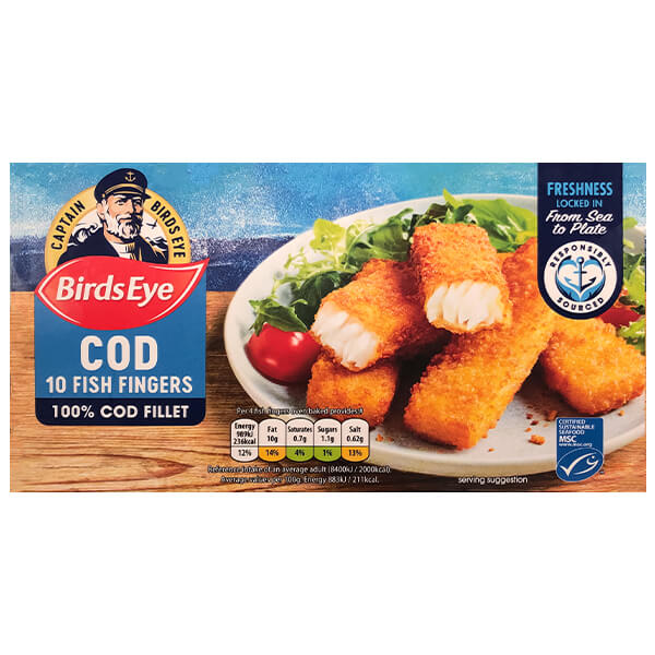 Birds Eye Fish Fingers 10pck @SaveCo Online Ltd