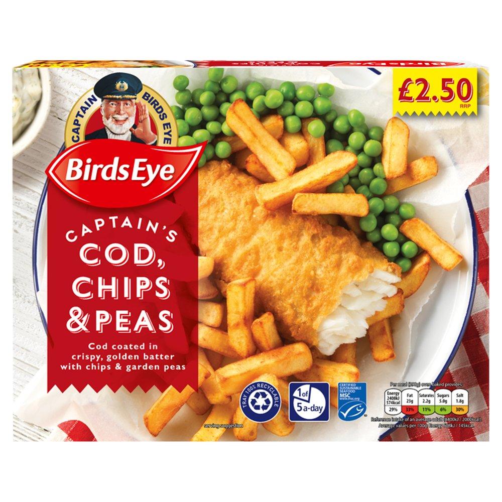 Birds Eye Cod's, Chips & Peas @ SaveCo Online Ltd