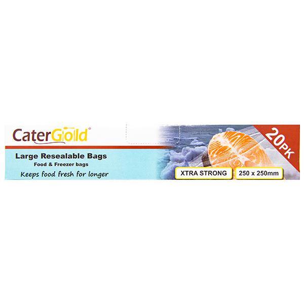 Catergold Large Resealable Bags 20pk SaveCo Online Ltd
