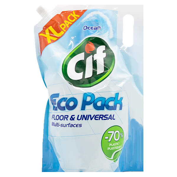 Cif Eco Pack Floor and Universal Multi-Surfaces Ocean @SaveCo Online Ltd