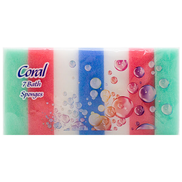 Coral Bath Sponges @ SaveCo Online Ltd