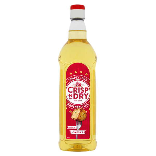 Crisp 'N Dry Rapeseed Oil 1L @SaveCo Online Ltd