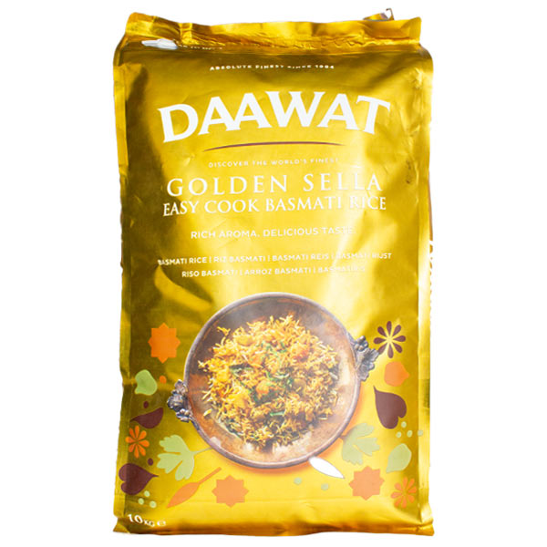 Daawat Golden Sella Basmati Rice 10kg @SaveCo Online Ltd