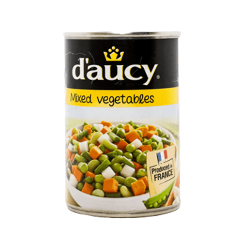 D'aucy Mixed Vegetables - 400g @ SaveCo Online Ltd