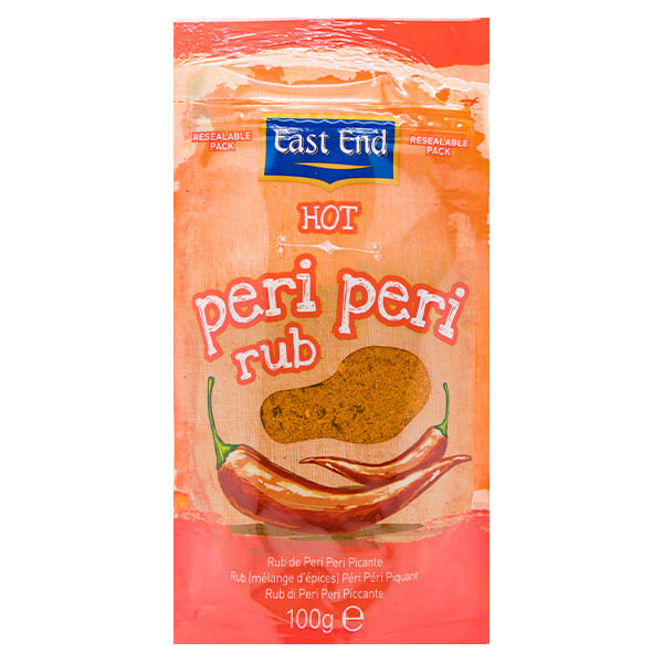 East End Hot Peri Peri Rub (100g) @ SaveCo Online Ltd