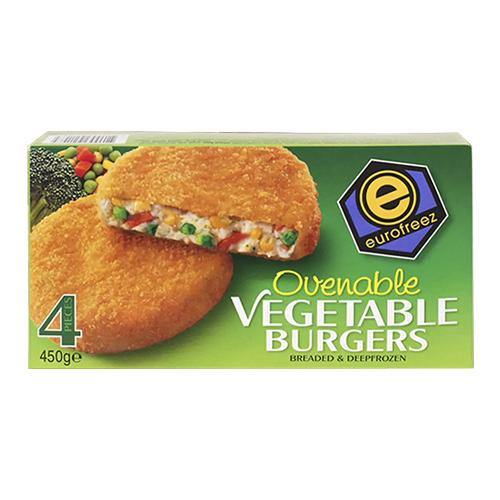 Eurofreez Ovenable Veg Burgers @ SaveCo Online Ltd