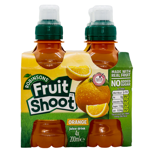 Robinson's Fruit Shoot Orange 4 Pack @SaveCo Online Ltd