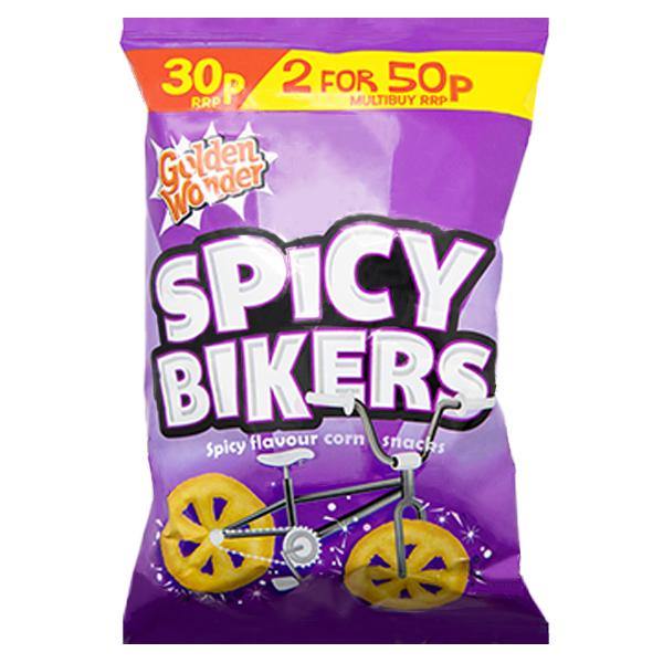Golden wonder Spicy Bikers 25g SaveCo Online Ltd