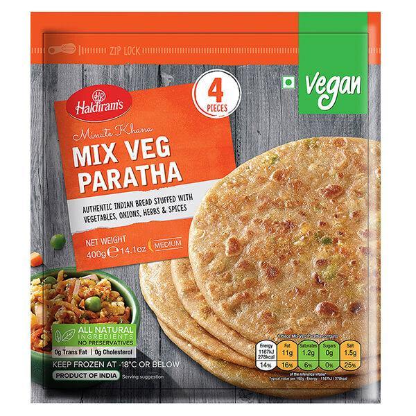 Haldiram's Mix Veg Paratha 400g @ SaveCo Online Ltd