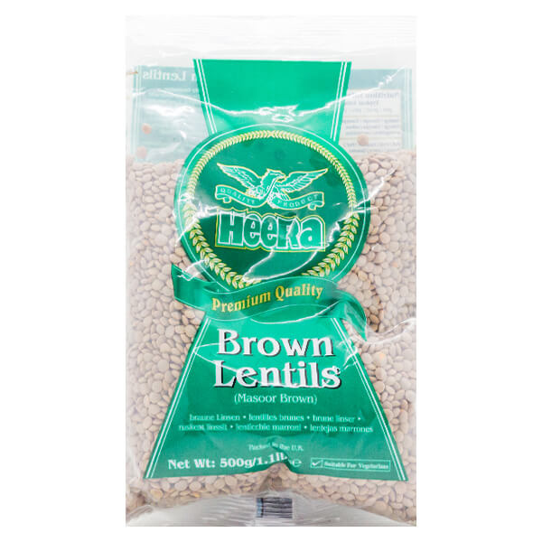 Heera Brown Lentils 500g @SaveCo Online Ltd