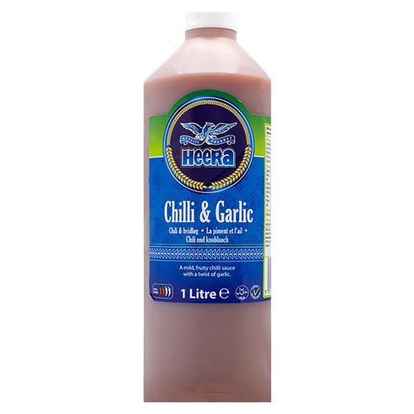 Heera Chilli & Garlic Sauce 1L @ SaveCo Online Ltd