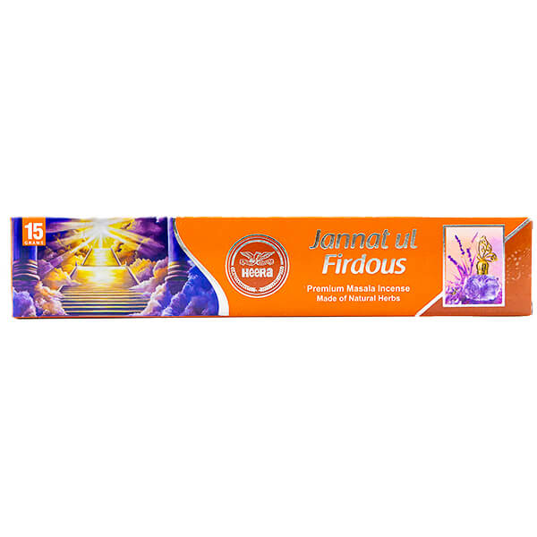 Heera Jannat Ul Firdous Incense Sticks - 15 Sticks @ SaveCo Online Ltd